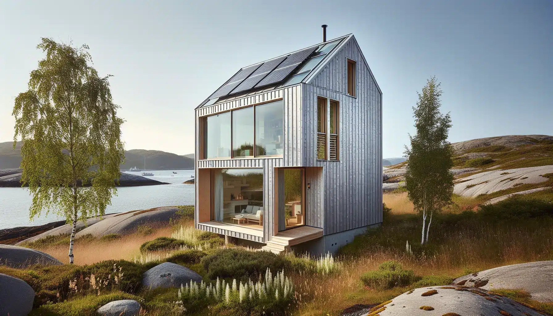 Byggeteknikker for b&aelig;rekraftige og milj&oslash;vennlige hjem &ndash; illustrasjon 1