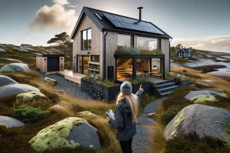 Byggeteknikker for bærekraftige og miljøvennlige hjem