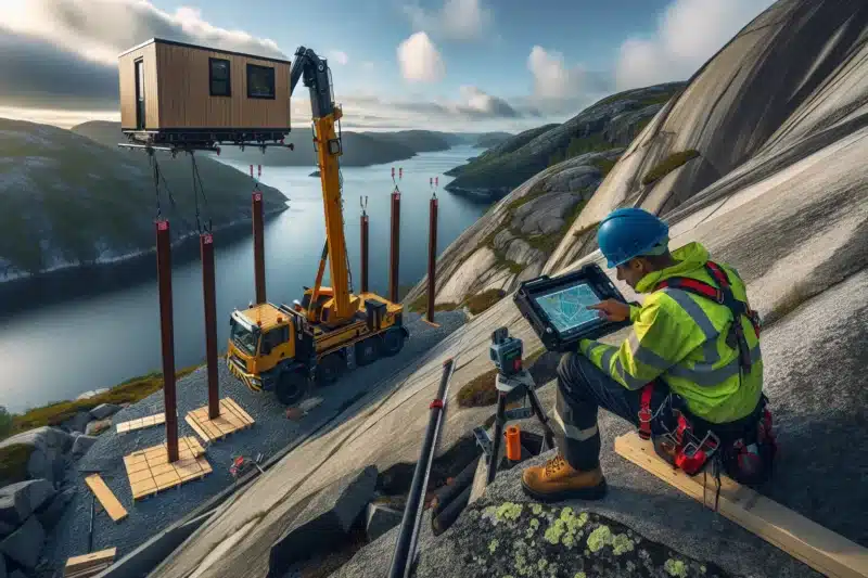 Hvordan bygge i utfordrende terreng: tips og triks