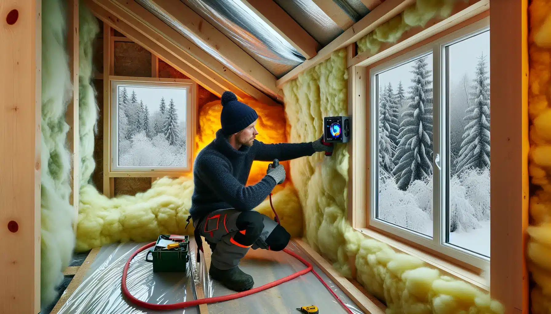 Hvordan redusere varmetap med riktig isolasjon &ndash; illustrasjon 1