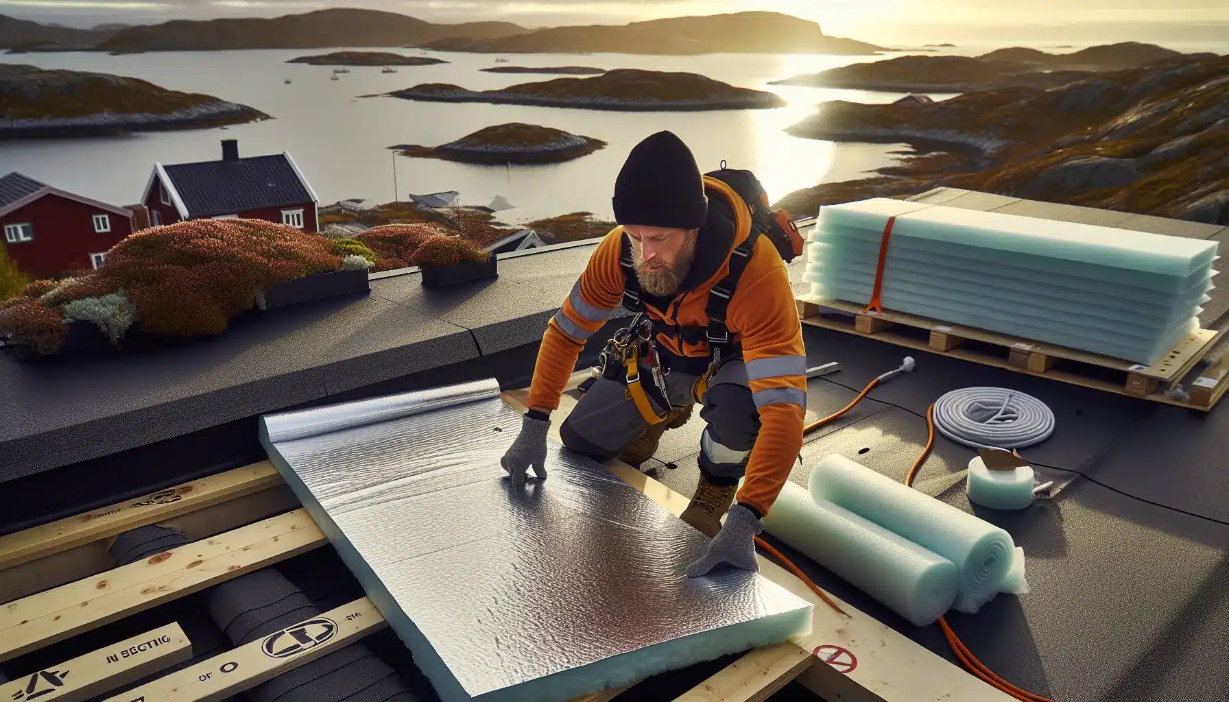 Innovative takteknikker for bedre isolasjon og holdbarhet &ndash; illustrasjon 1