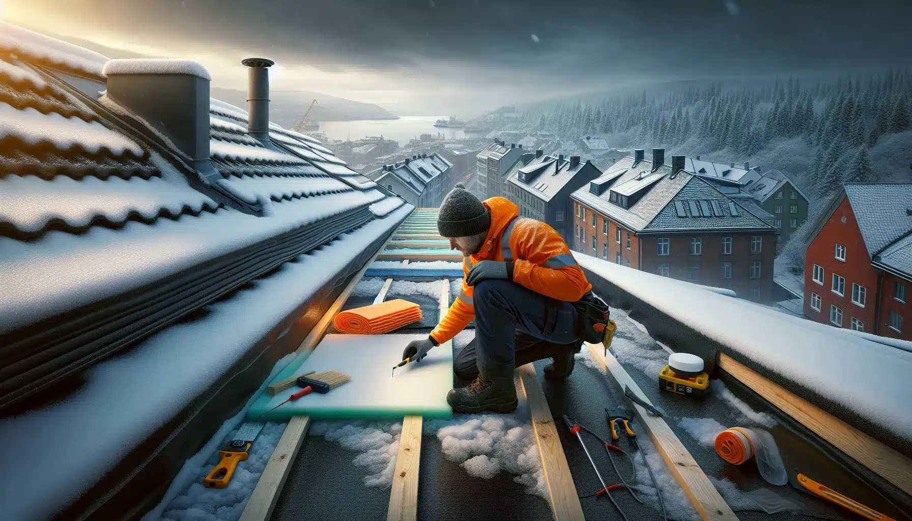 Innovative takteknikker for bedre isolasjon og holdbarhet &ndash; illustrasjon 2