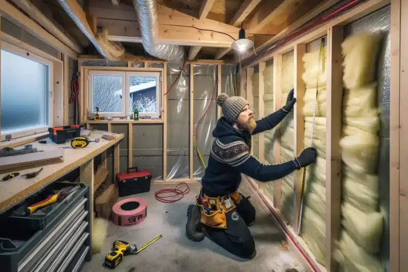 Isolasjon for garasjer og uthus: hva bør du vite?