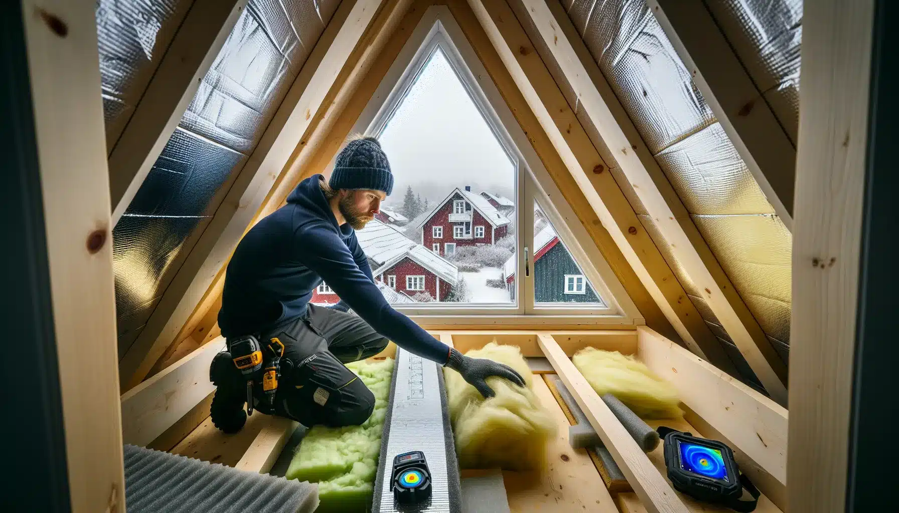 Isolasjonsteknikker for &aring; redusere energikostnader &ndash; illustrasjon 1