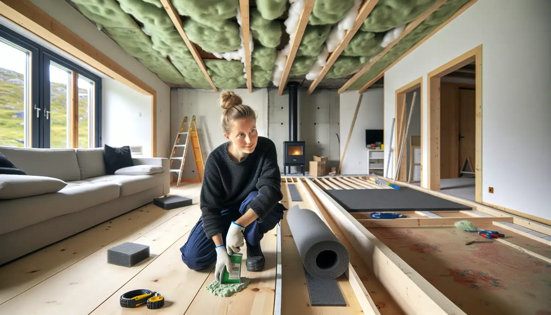 Lydisolasjon: skap et roligere hjem med smarte l&oslash;sninger &ndash; illustrasjon 1