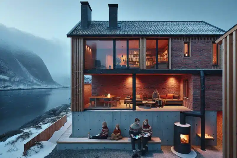 Fordelene med murstein i norske hjem