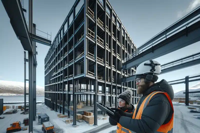 Hvordan stål og aluminium brukes i moderne bygg