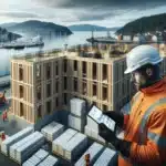 Engineer reviews low carbon material choices at norwegian hybrid timber concrete build