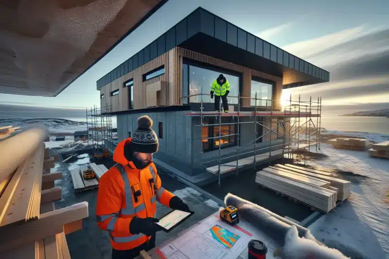 Hvordan planlegge et byggeprosjekt for norske værforhold