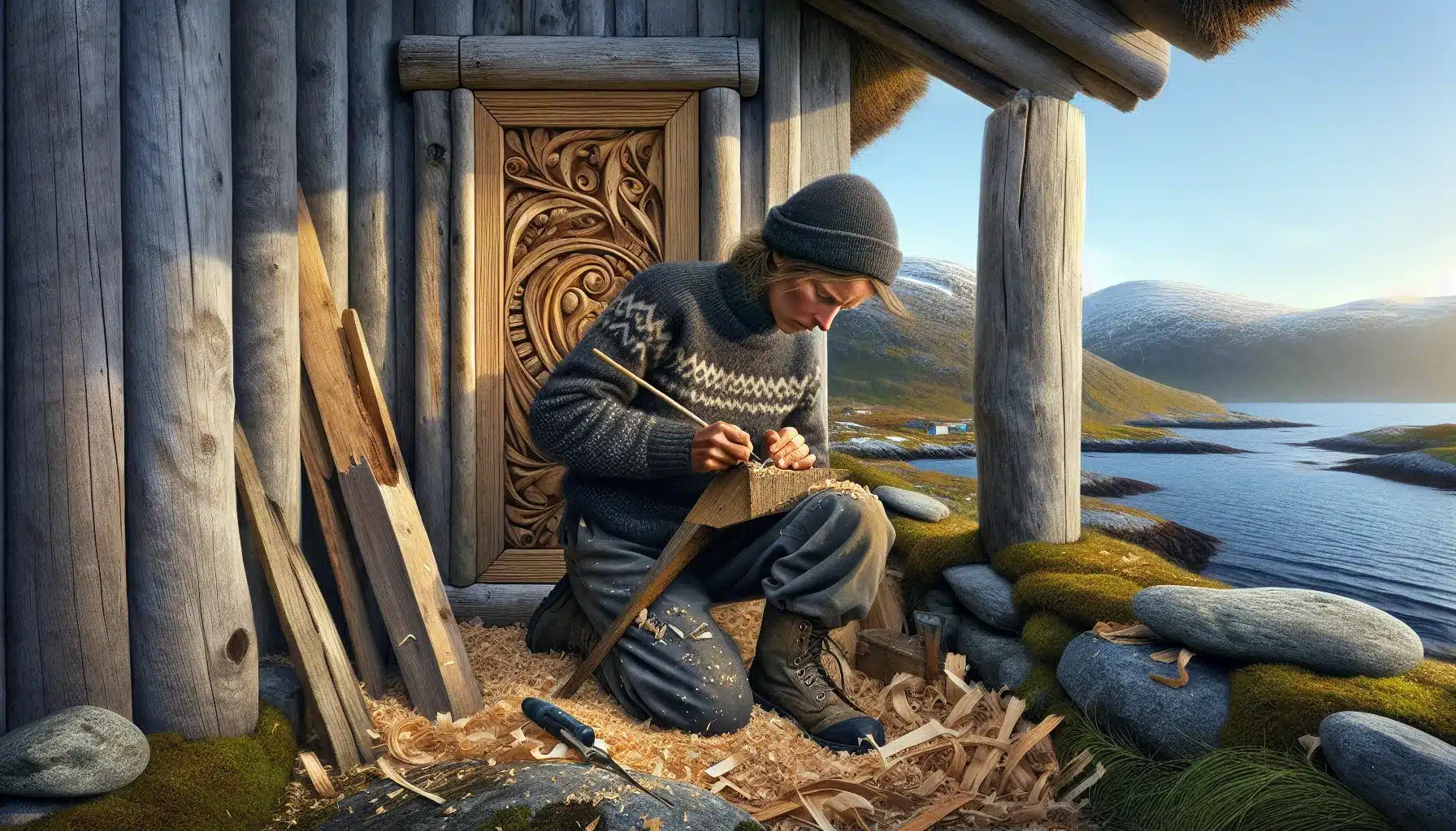 Tradisjonelle byggeteknikker fra norsk kulturarv &ndash; illustrasjon 1