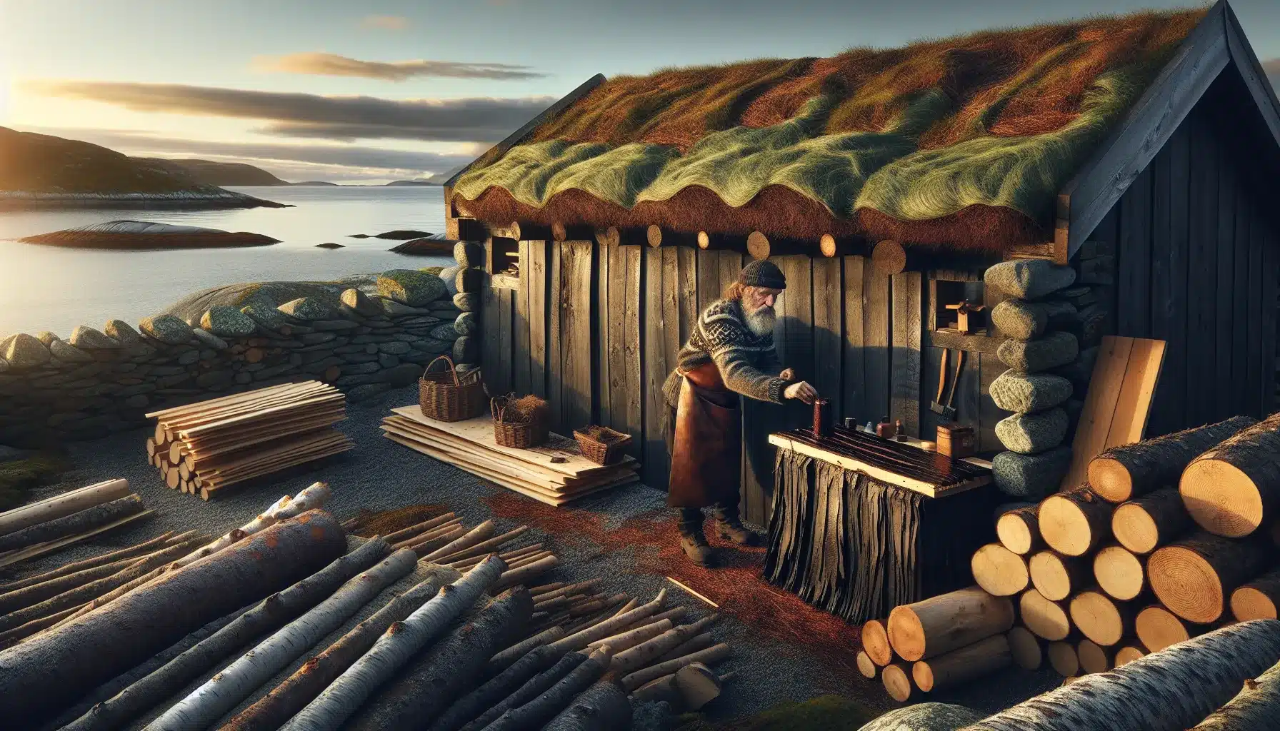 Tradisjonelle byggeteknikker fra norsk kulturarv &ndash; illustrasjon 2