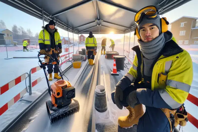 Bygging om vinteren: slik takler du kulde og snø