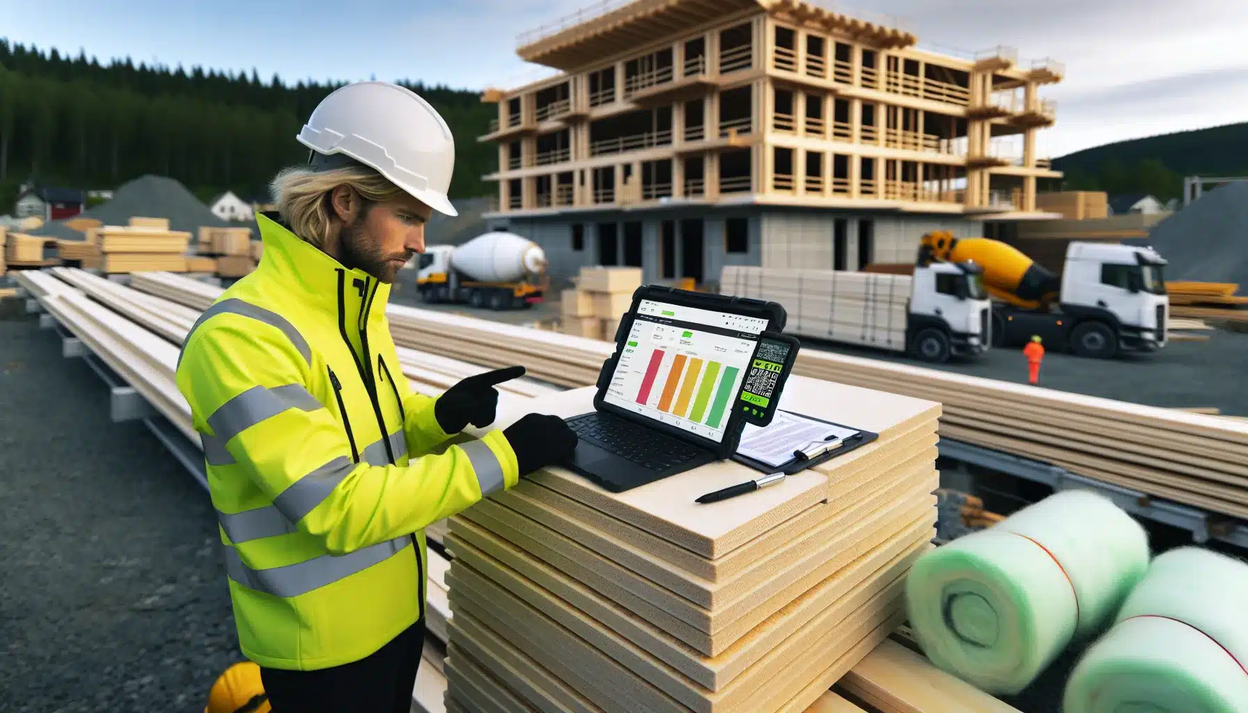 Hvordan redusere karbonavtrykket med innovative byggematerialer &ndash; illustrasjon 1